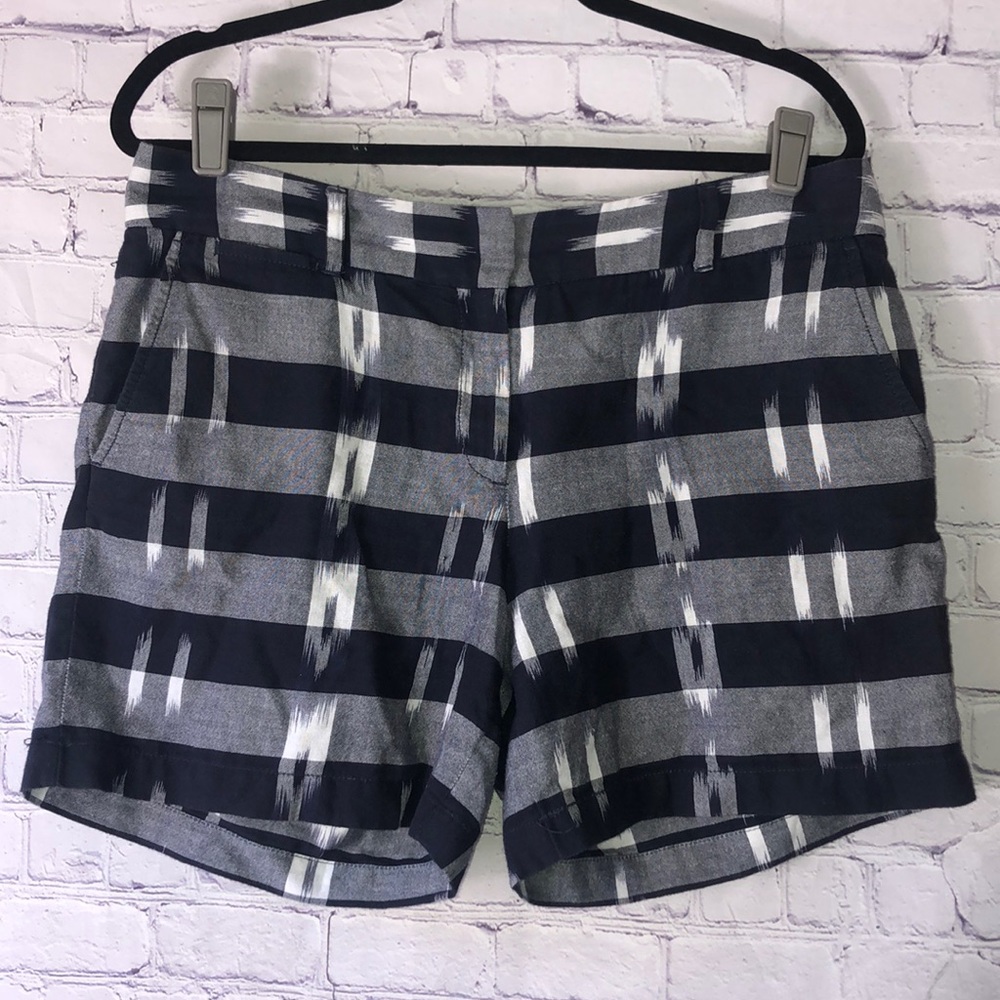 Ann Taylor LOFT Riviera Shorts Navy & White 8